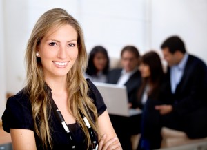 Business woman portrait